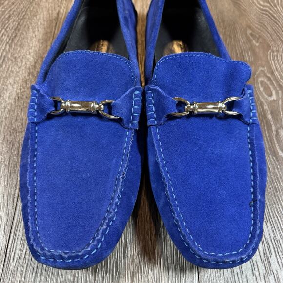 Polo Ralph Lauren Cobalt Blue Suede Loafer, Men\'s size 9 main image 10